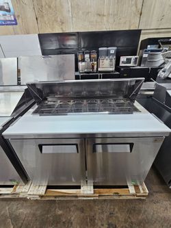 ✨️New Refrigerated 48" Prep Table - Commercial Restaurant Equipment