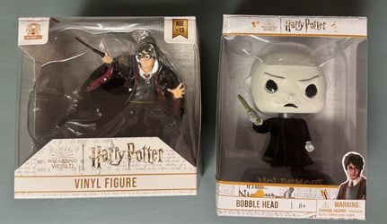 NEW Harry Potter Wizarding World Toy Vinyl Figure & Voldemort Bobblehead just $5 each or $8 total