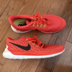 Nike Free 5.0 Running Shoes Orange
