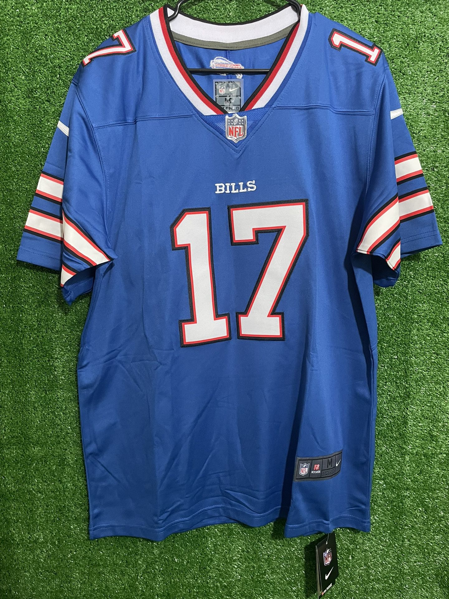 JOSH ALLEN BUFFALO BILLS NIKE JERSEY BRAND NEW WITH TAGS SIZES MEDIUM, LARGE AND XL AVAILABLE