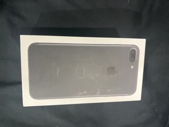 iPhone 7/8 Plus Black - CRACKED SCREEN, For Parts or Repair, w/ Box