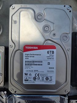 Toshiba X300 6TB Hard Drive