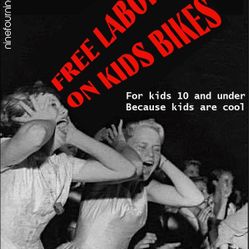 Free Labor On Kids Bikes