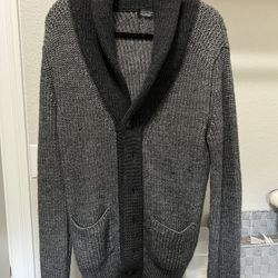 Zara Man wool shawl cardigan