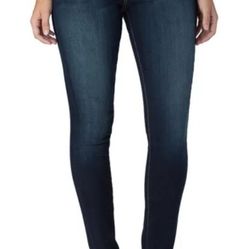 New Signature Levi Strauss Co. Modern Stretch Womens Skinny Blue Jeans Size 4 Misses