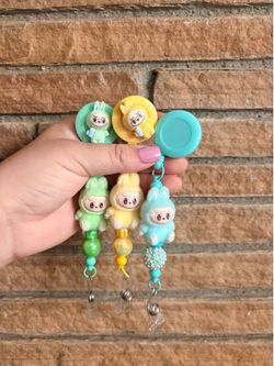 Labubu Badge Holders