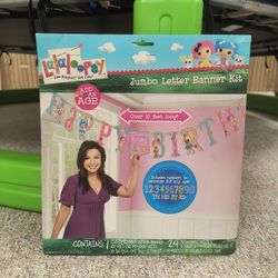 Lalaloopsy Happy Birthday Banner Kit