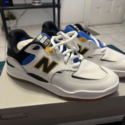 Tiago Lemos x New Balance white/blue NM1010WT Sz 8 Mens