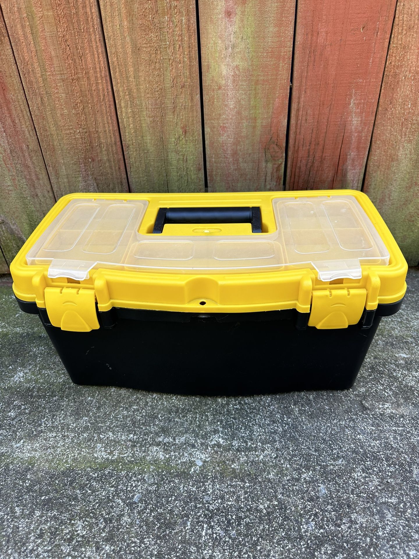 Yellow And Black Tool Box
