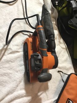Ridgid Corded Belt-Sander! Only 40, works great 💥👍🏽