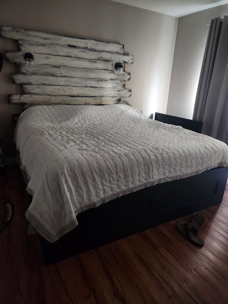 Cal King Bed Frame With Storage