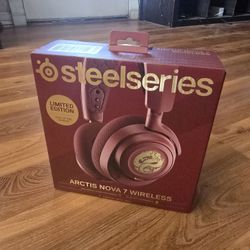 SteelSeries Arctis Nova 7 Wireless Multi-Platform Gaming Headset – Dragon Edition – Two Speaker Plate Sets — Dual Wireless 2.4GHz & Bluetooth – 38 HR 