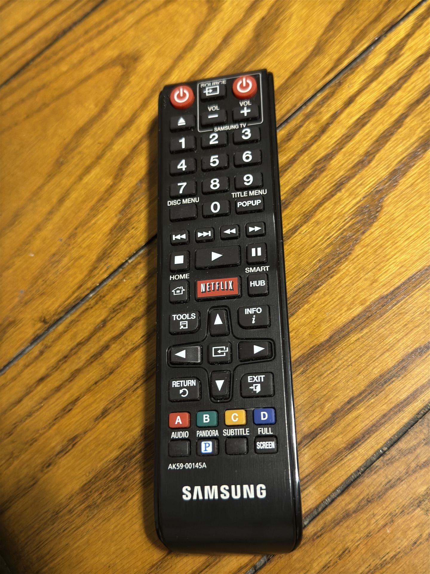 Samsung AK59-00145A Remote for Blu-Ray DVD