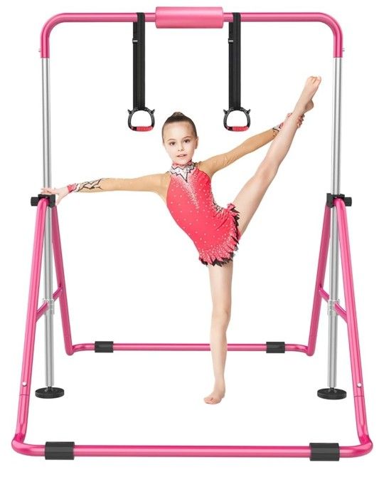 Rinrea Pink Kids Gymnastics Monkey Bar