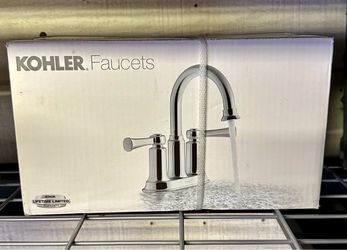 Kohler Aderlee Centerset Bathroom Sink Faucet