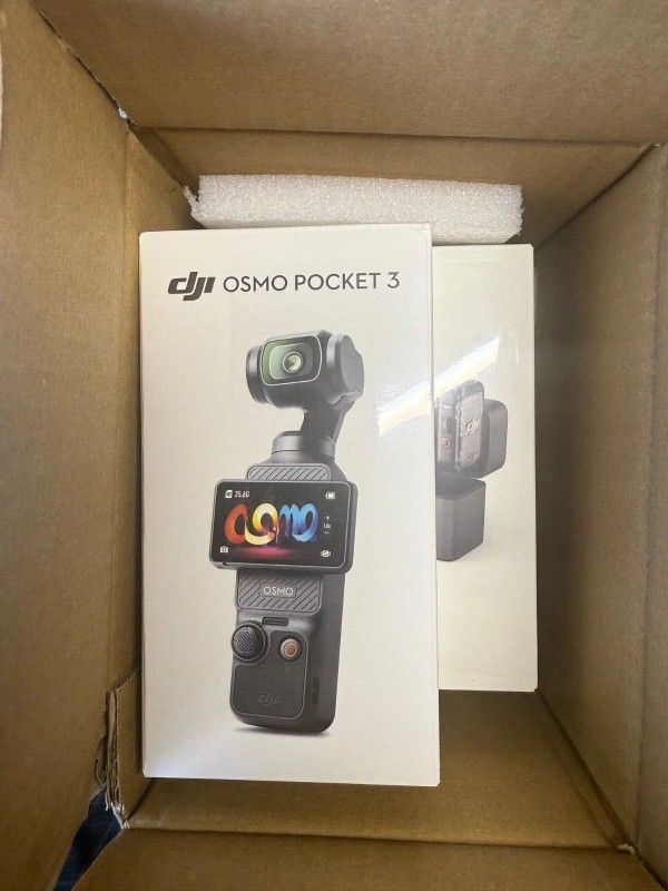 DJI Osmo Pocket 3 Vlog Combo (DJI Mic 2)- Brand New sealed