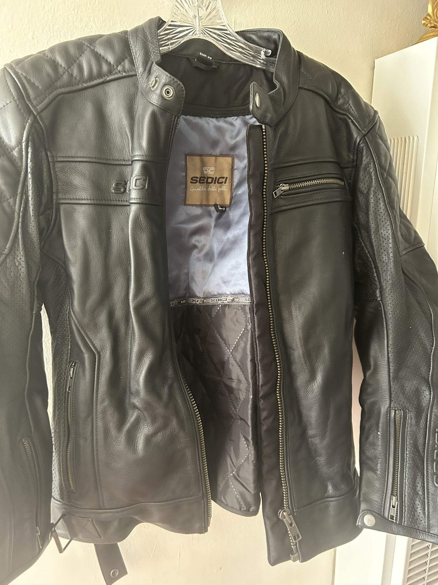 Sendici Leather Motorcycle Jacket