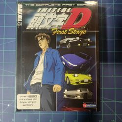 Initial D: First Stage 1998 TV Series Complete First Season DVD sealed TokyoPop