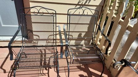 Patio/Garden Chairs Set of 2