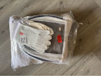 Ventilated Bee Suit With Fencing Veil - Valley Hive Size Large
