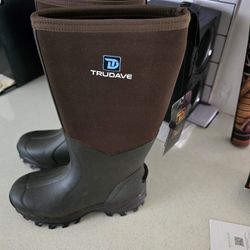 Trudave Rubber Work Boots New