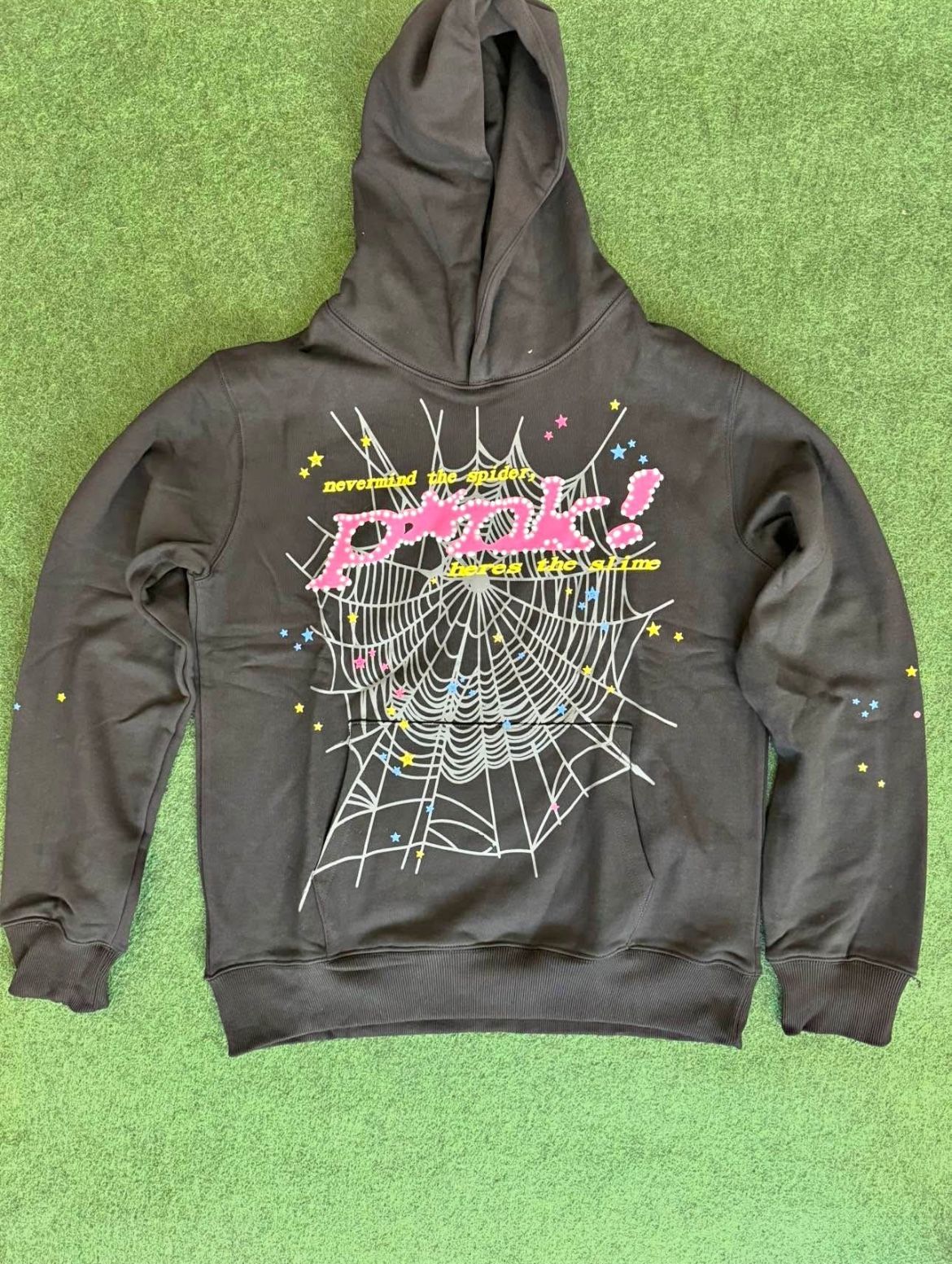 Spider Hoodie Pink 