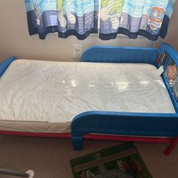 Toddler Bed W/ Mattress 