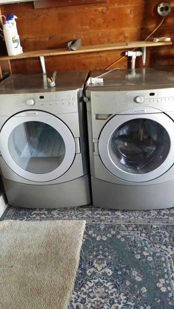 Kitchenaid ensemble superba washer and dryer
