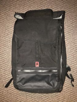 Chrome Roll top Backpack