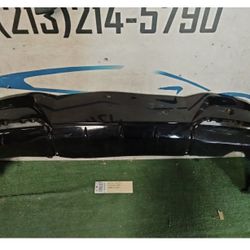 w/cracks 2023 - 2024 HYUNDAI SONATA REAR LOWER BUMPER VALANCE MOLDING OEM AY06637