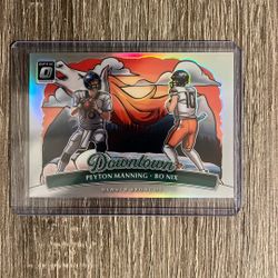 BRONCOS DOWNTOWN MANNING BO NIX CASE HIT