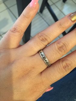 925 Sterling silver Mexico ring size 7M $10