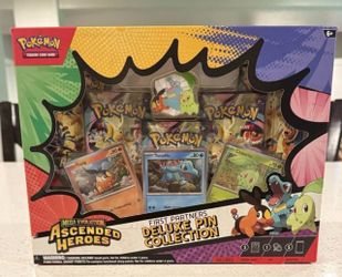 Pokémon Mega Evolution Ascended Heroes Deluxe Pin Collection