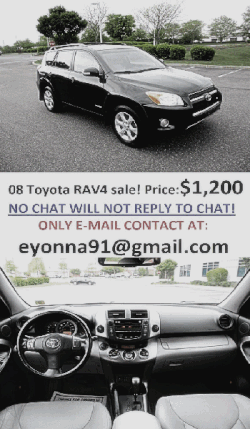 toyota rav4 sale Price:$1,200