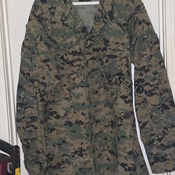 USMC MARPAT Woodland Shirts. (See Description)