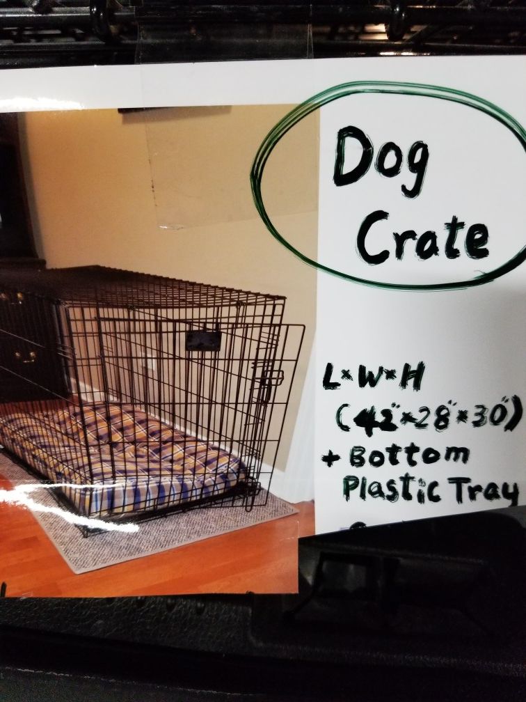 Dog crate excellent condition