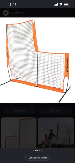 Champro Baseball L Screen