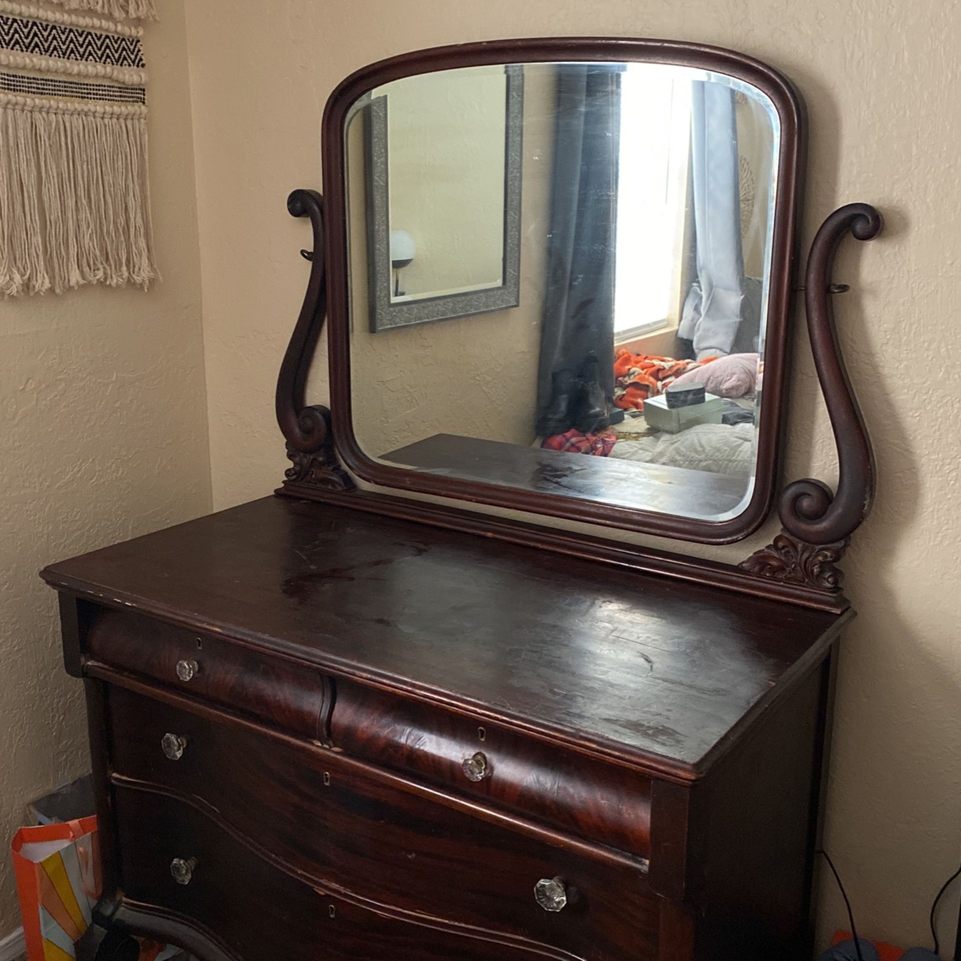 Antique Farm Dresser