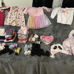 88 Pieces Of 3T-4T  Girl Clothing 
