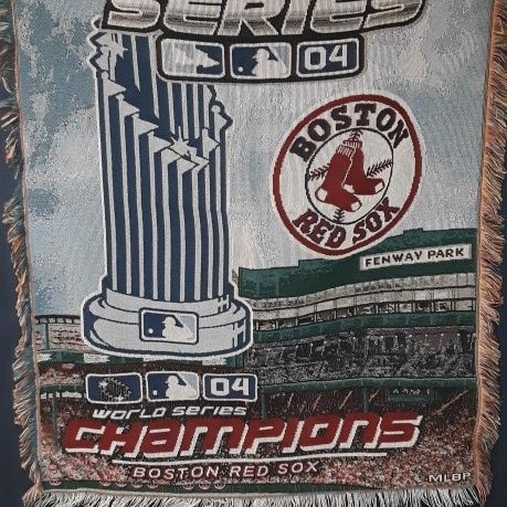 Boston Red Sox 2004 World Series Champions Throw