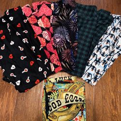 4th of July And Holiday Women’s pants Leggings Lularoe One Size OS Women’s