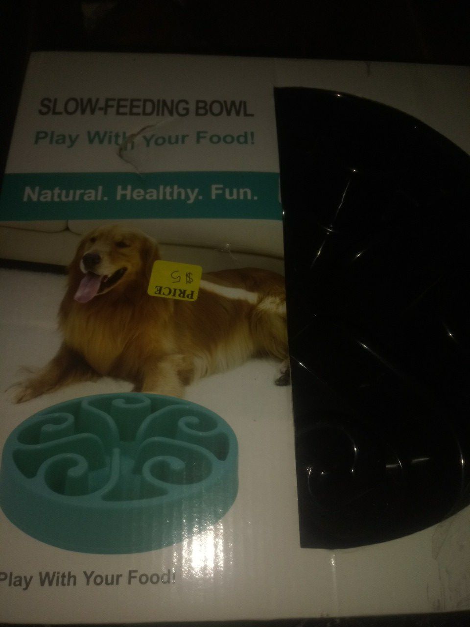 Slow feeding bowl