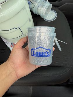 Glitter lowes Mini Buckets