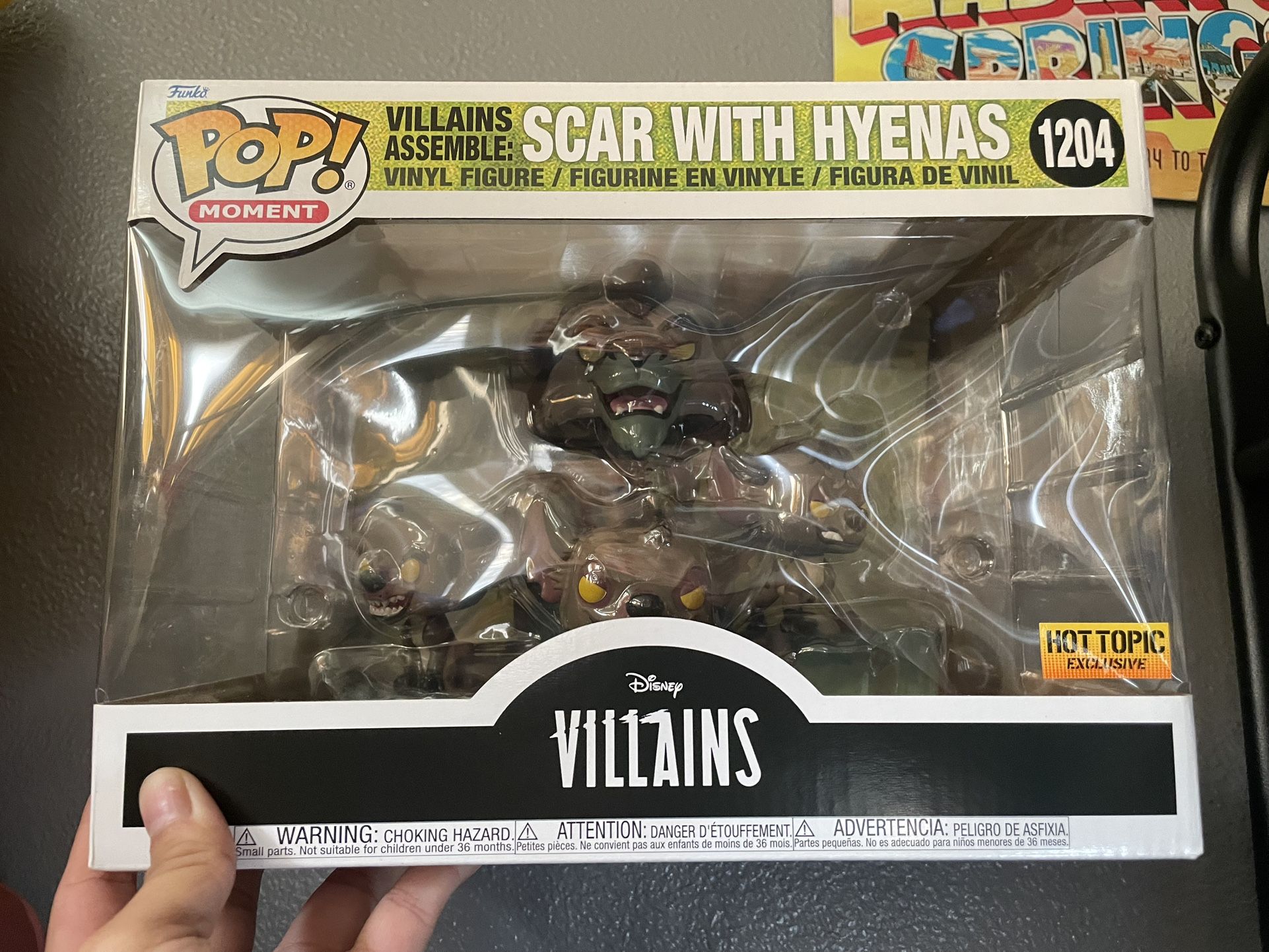 Scar With Hyenas Funko Pop