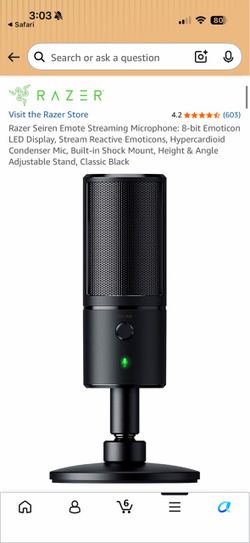 Razer microphone
