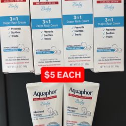 Aquafor And Eucerin Products 