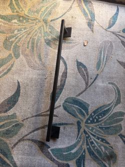 Matte Black Square towel handle