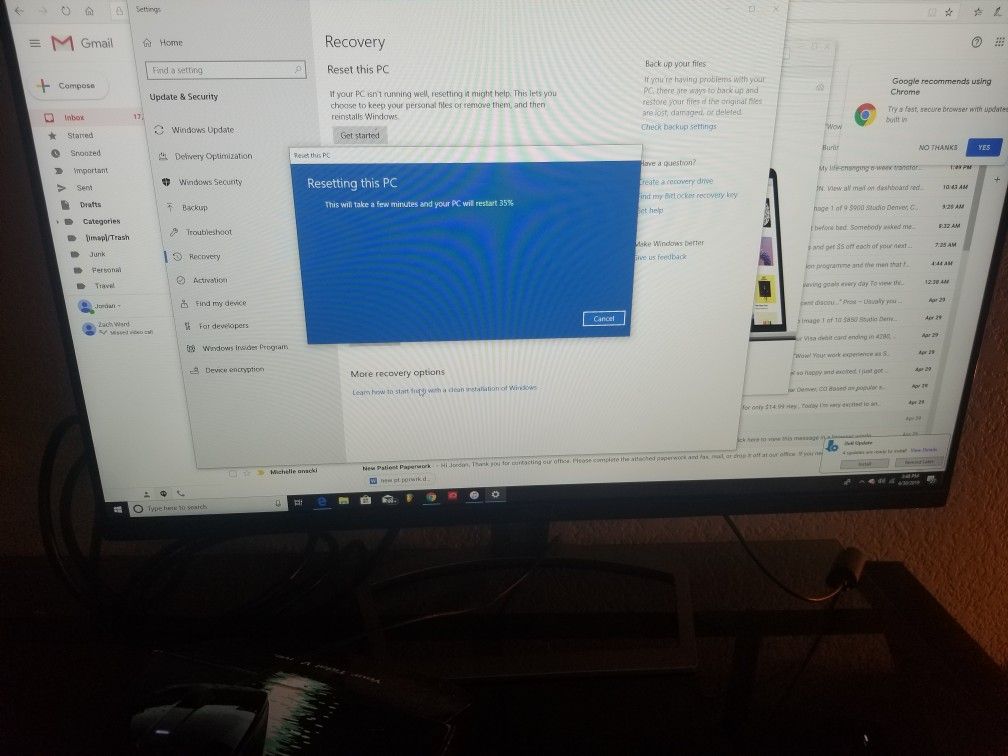 Dell XPS 8920 Computer w/ Dell 23" HD Monitor
