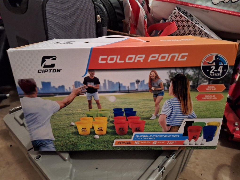 Color Pong Game