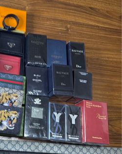 Designer colognes and belts